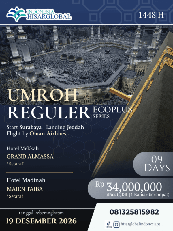 Umroh Reguler - Ecoplus Series